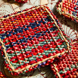 Isla Coaster Set - Crimson