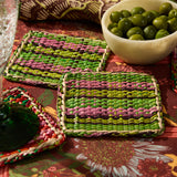 Isla Coaster Set - Key Lime