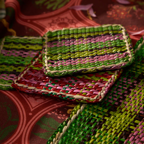Isla Coaster Set - Key Lime
