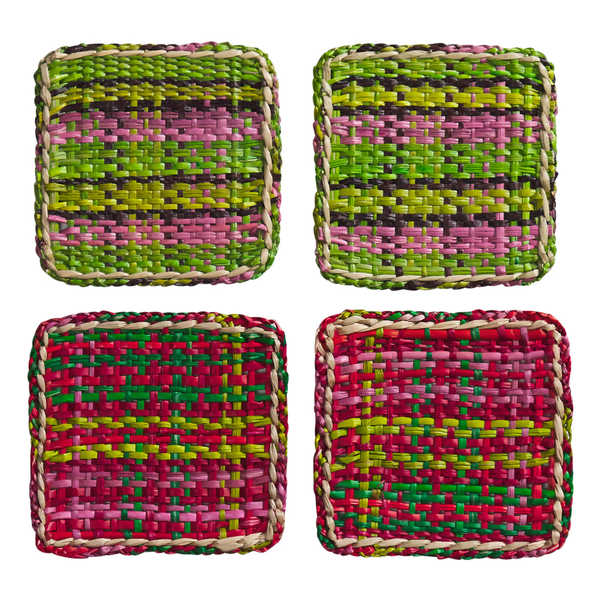Isla Coaster Set - Key Lime