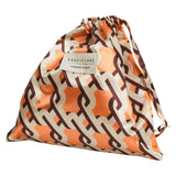 Delphine Cosmetic Pouch - Vivid Coral