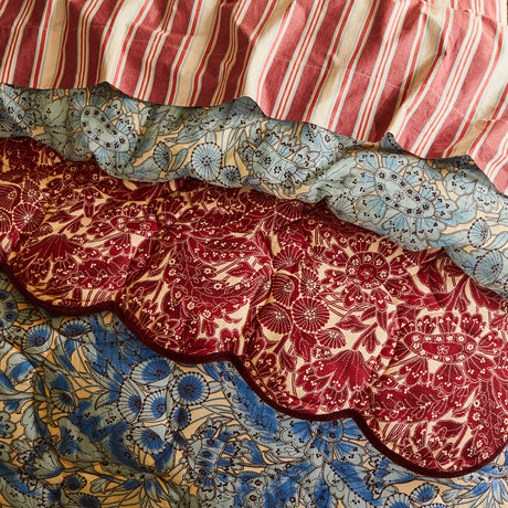 Lucia Scalloped Coverlet
