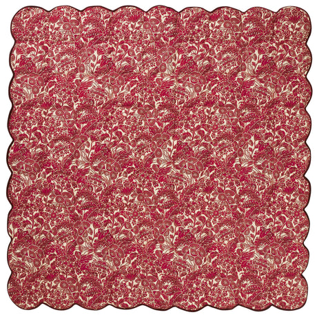 Lucia Scalloped Coverlet