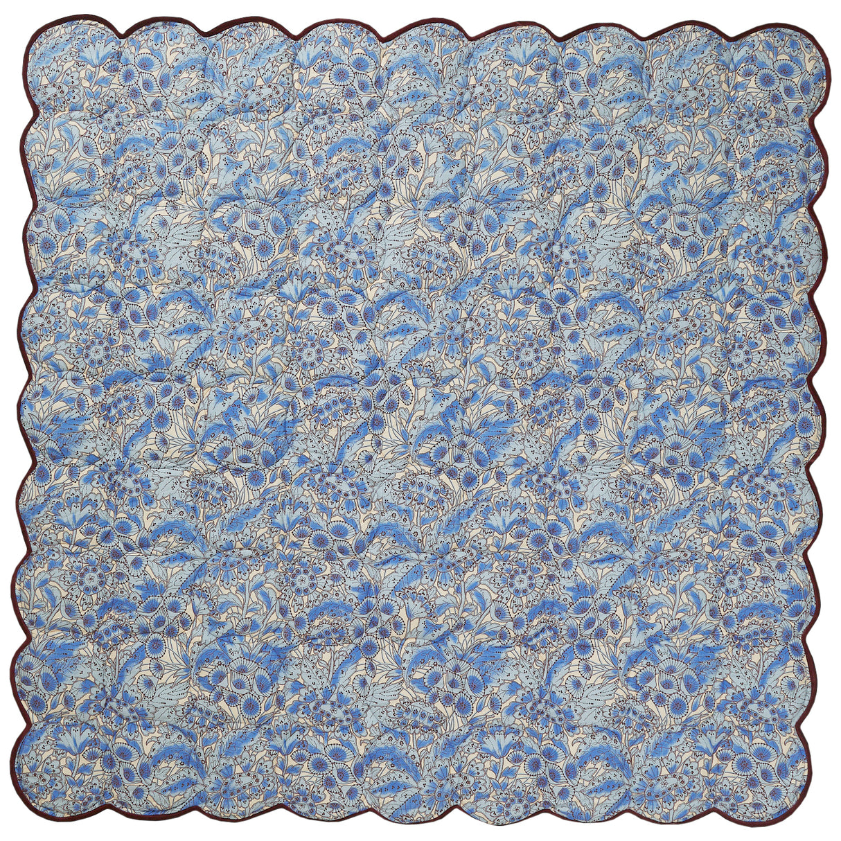 Lucia Scalloped Coverlet