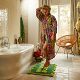 Cora Cotton Robe - Garnet
