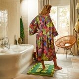 Cora Cotton Robe - Garnet