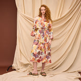 Cora Cotton Robe - Pearl