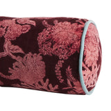 Delphine Velvet Bolster Cushion Feather Insert