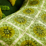 Gabriella Cushion - Key Lime Feather Insert