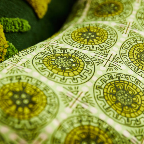 Gabriella Cushion - Key Lime Feather Insert