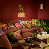 Gabriella Cushion - Key Lime Feather Insert