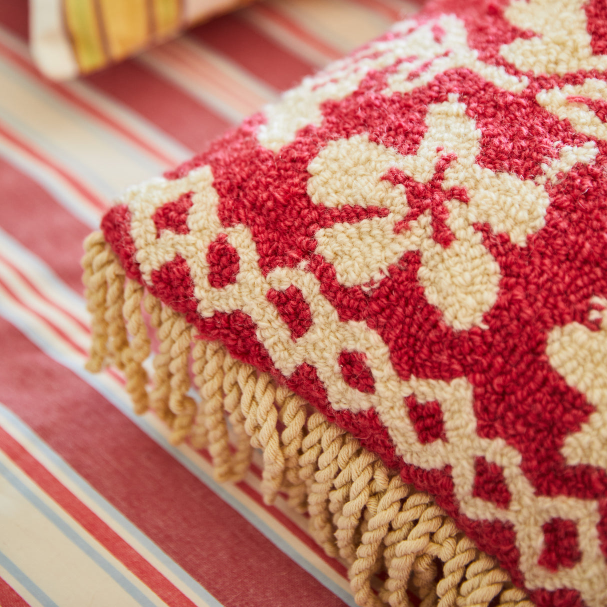 Thea Punch Needle Cushion Feather Insert