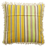 Margaret Fringe Cushion - Clay Feather Insert