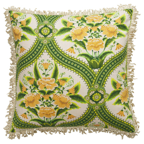 Margaret Fringe Cushion - La Palma Feather Insert