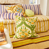 Margaret Fringe Cushion - La Palma Feather Insert
