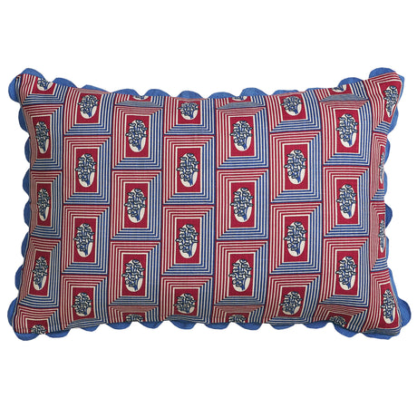 Antonella Cushion - Azure Feather Insert