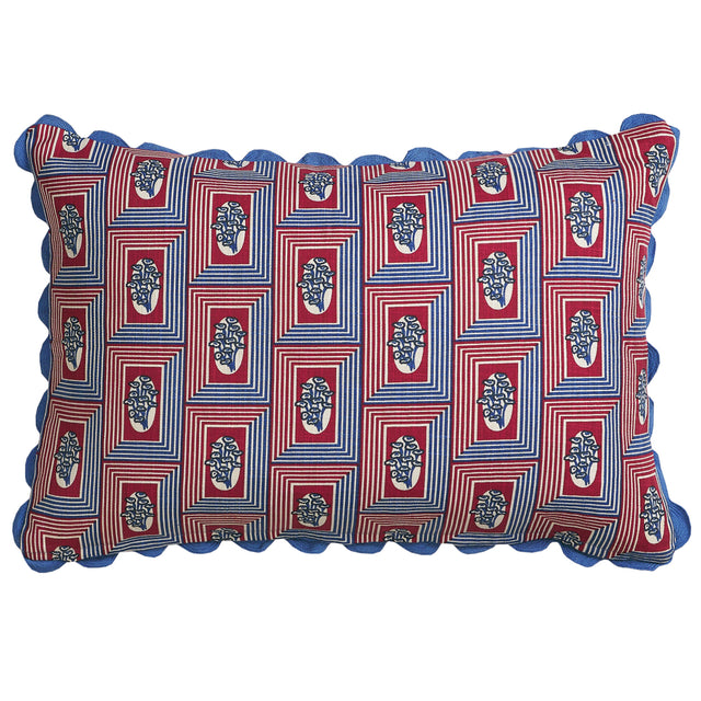 Antonella Cushion - Azure Feather Insert