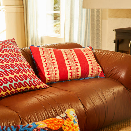 Antonella Cushion - Azure Feather Insert