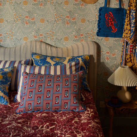 Antonella Cushion - Azure Feather Insert