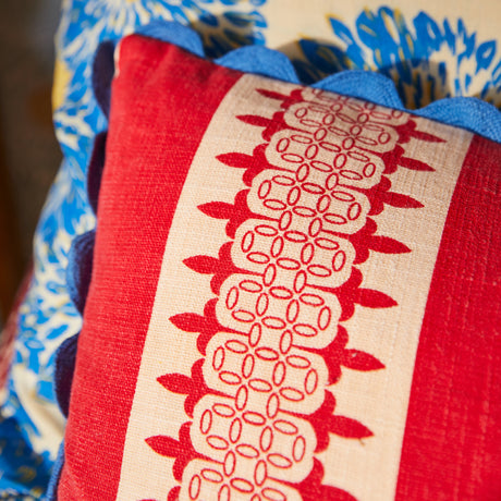 Antonella Cushion - Azure Feather Insert