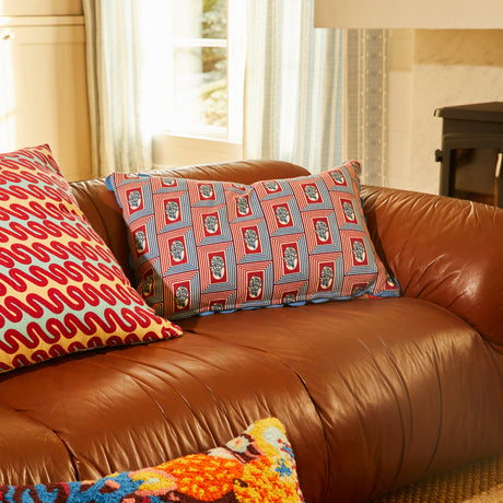 Antonella Cushion - Azure Feather Insert