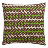 Cora Quilted Cushion - Garnet Feather Insert