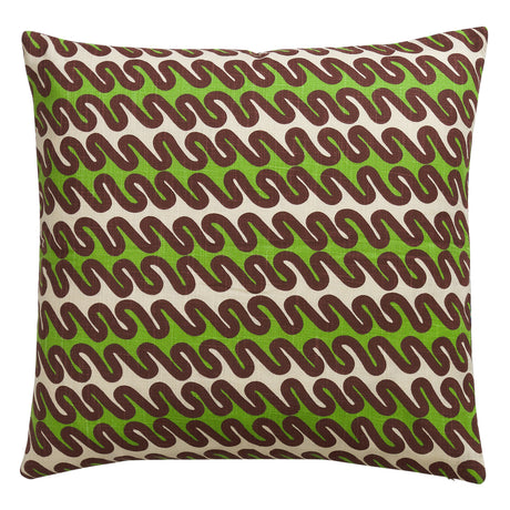 Cora Quilted Cushion - Garnet Feather Insert