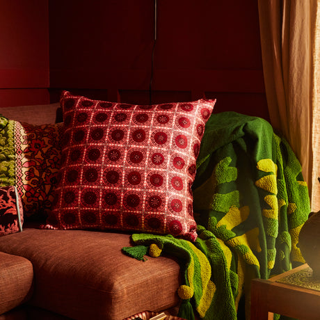 Gabriella Cushion - Hibiscus Feather Insert