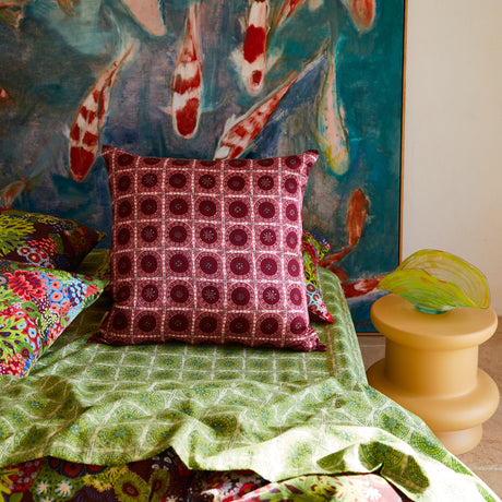 Gabriella Cushion - Hibiscus Feather Insert