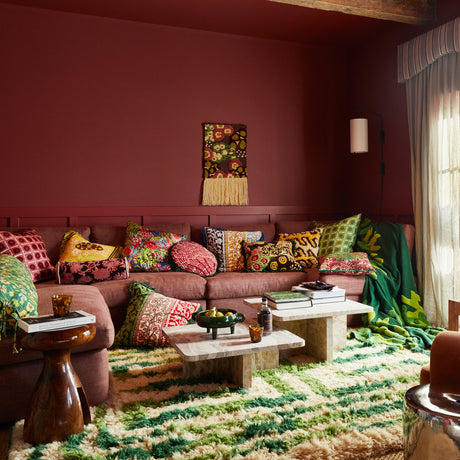 Gabriella Cushion - Hibiscus Feather Insert