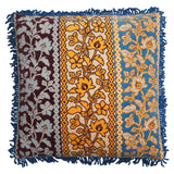 Thea Velvet Cushion - Azure Feather Insert