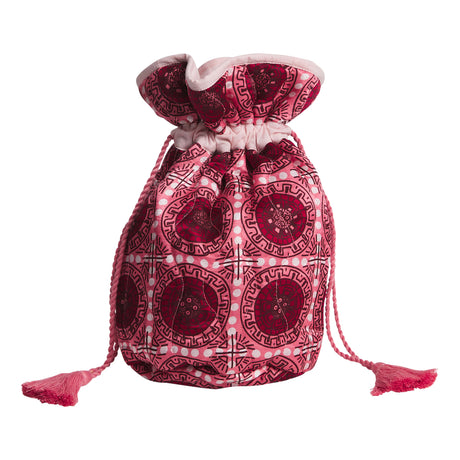 Gabriella Drawstring Bag - Hibiscus