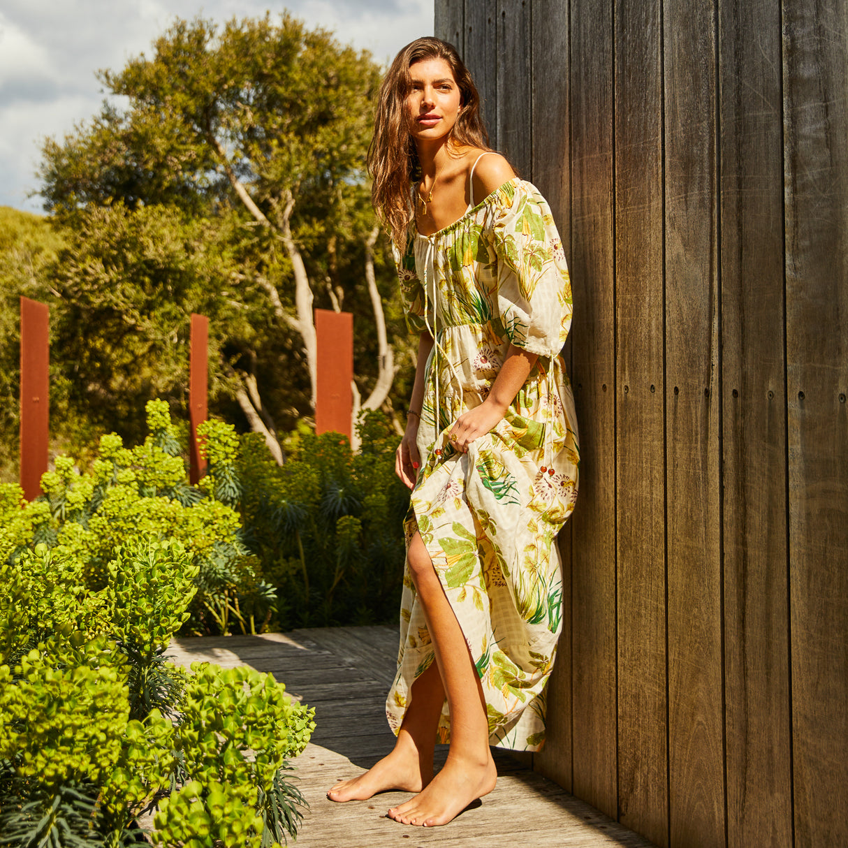 Malorie Tiered Maxi Dress