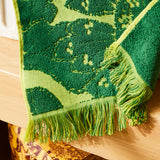 Lucia Face Washer - Kelp