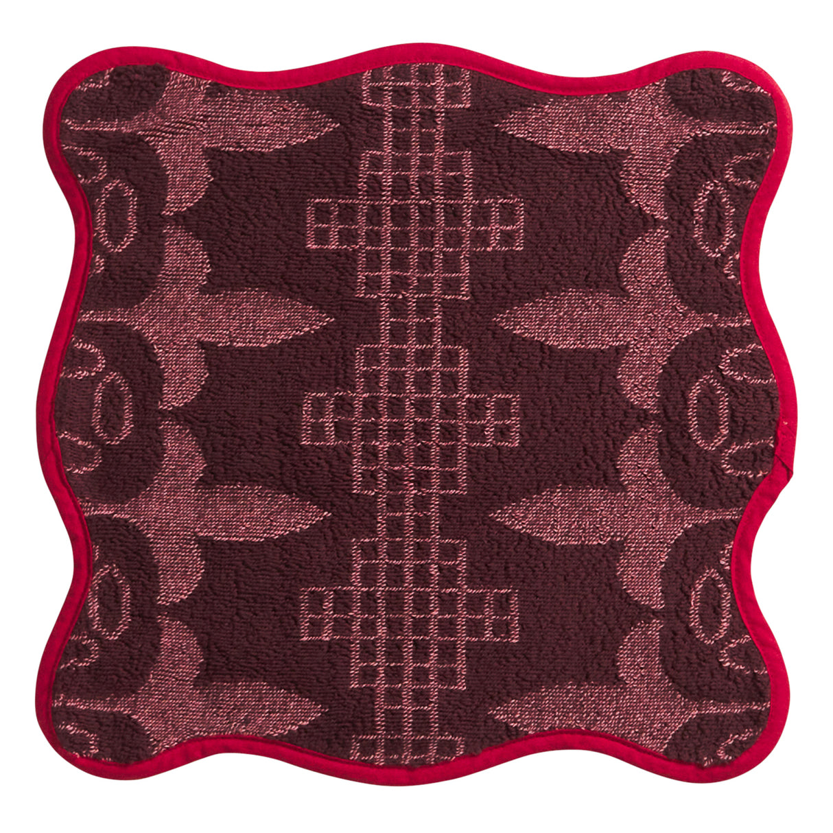 Esme Face Washer - Hibiscus