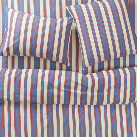 Selene Cotton Sheets - Azure Fitted Sheet / Cot