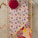 Ottilie Cotton Sheets Fitted Sheet / Cot