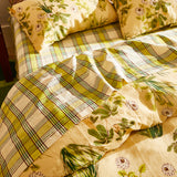Isla Linen Sheets - Anise Fitted Sheet / Double