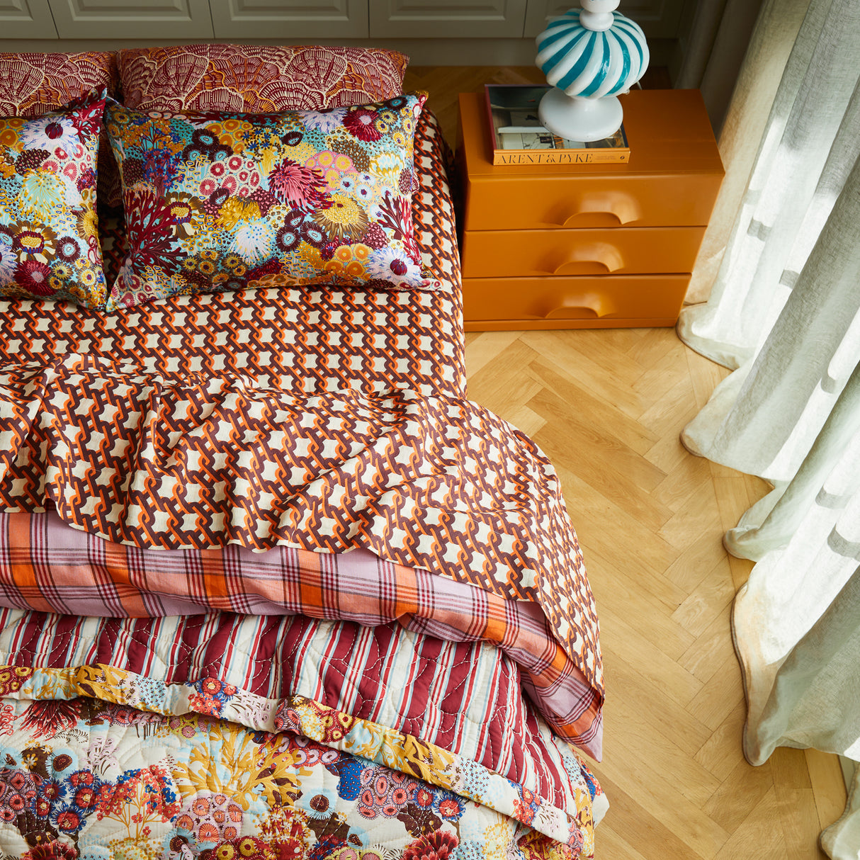 Maricela Linen Sheets - Pearl Fitted Sheet / Queen