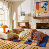 Thea Cotton Sheets - Kelp Fitted Sheet / Queen