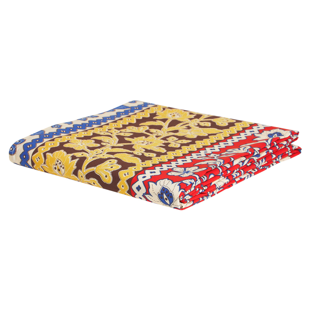 Thea Cotton Sheets - Vermillion Fitted Sheet / Queen