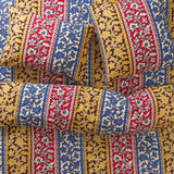 Thea Cotton Sheets - Vermillion Fitted Sheet / Queen
