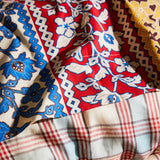 Thea Cotton Sheets - Vermillion Fitted Sheet / Queen