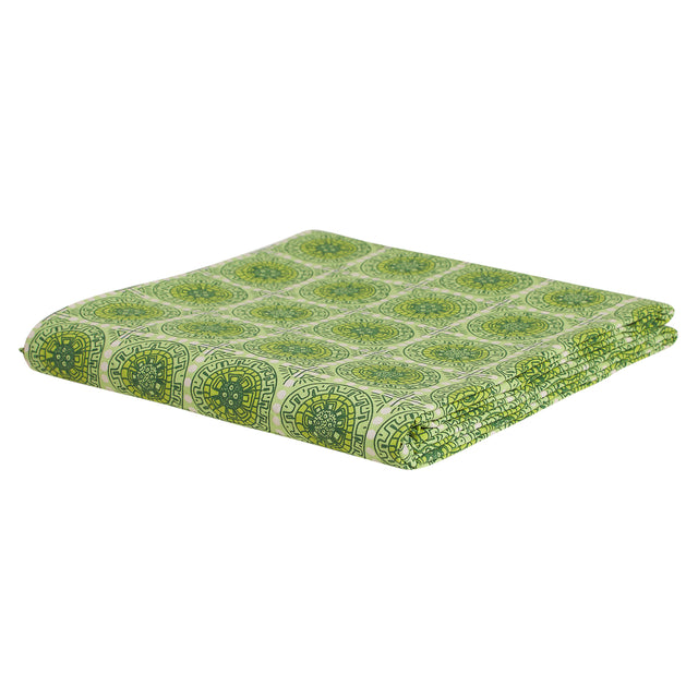 Gabriella Cotton Sheets - Key Lime Fitted Sheet / Queen