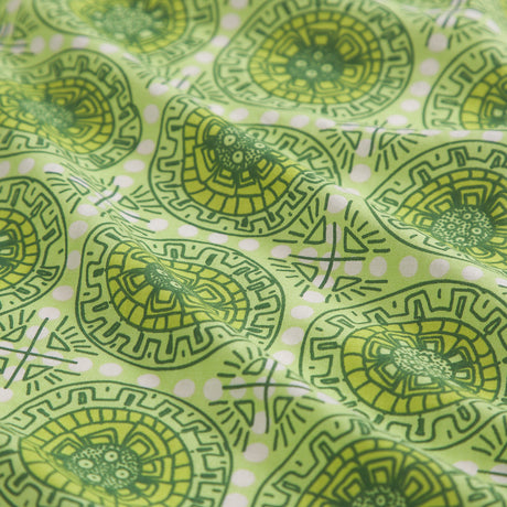 Gabriella Cotton Sheets - Key Lime Fitted Sheet / Queen