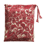 Lucia Linen Sheets - Crimson Fitted Sheet / Queen