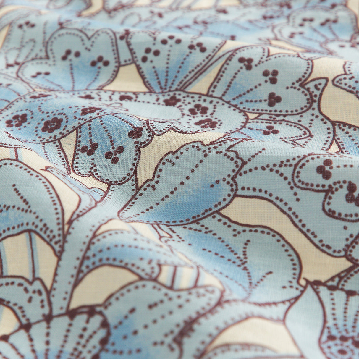 Lucia Linen Sheets - Cerulean Fitted Sheet / Queen