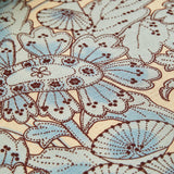 Lucia Linen Sheets - Cerulean Fitted Sheet / Queen