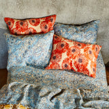 Lucia Linen Sheets - Cerulean