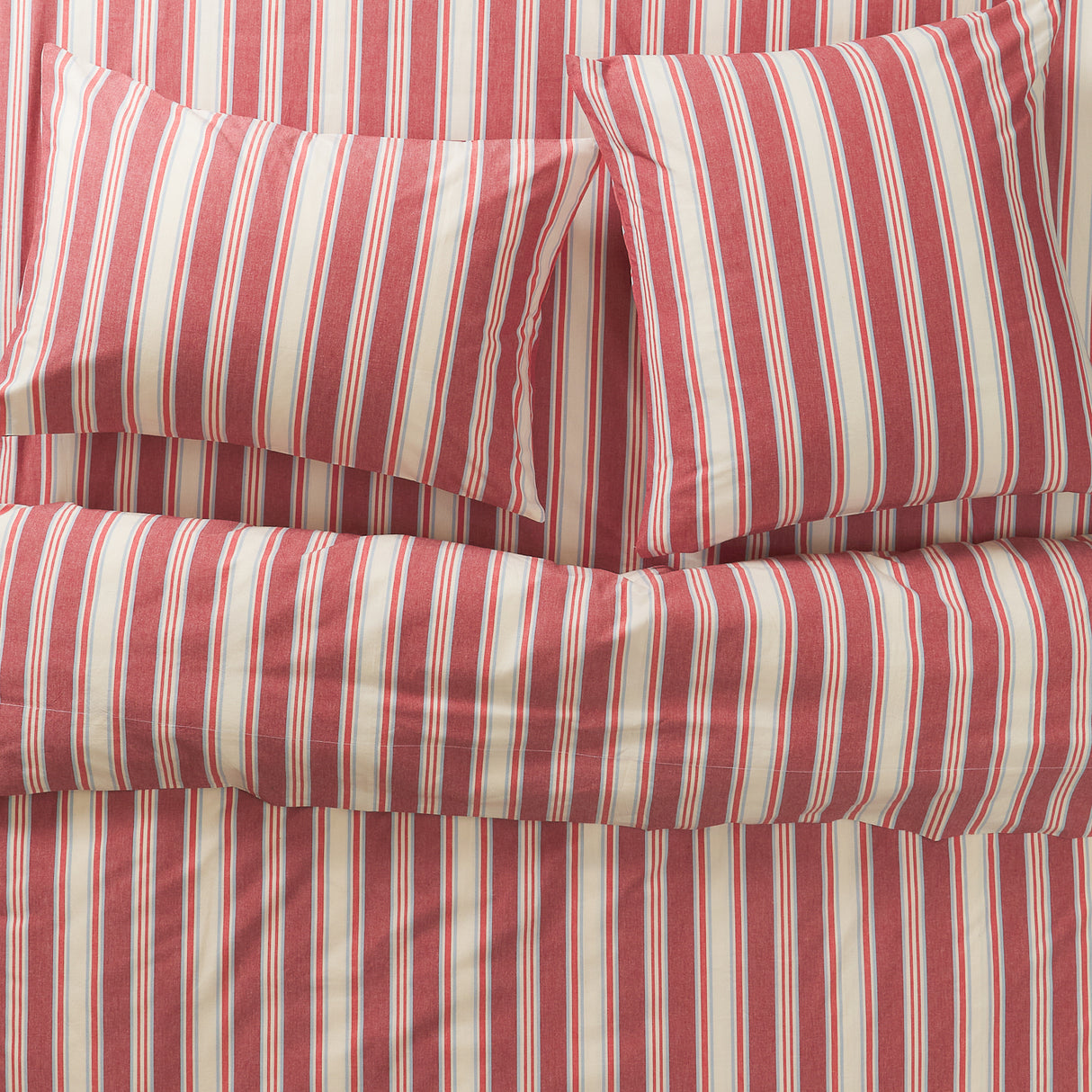 Selene Cotton Sheets - Crimson Fitted Sheet / Single